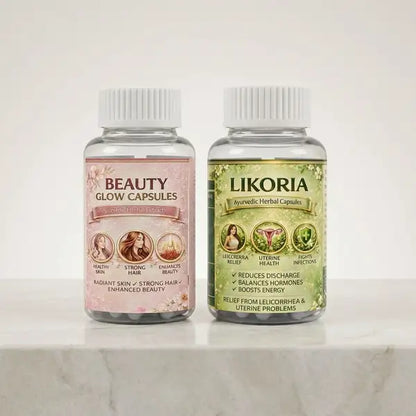 Beauty Glow Capsule And Likoria Supplement